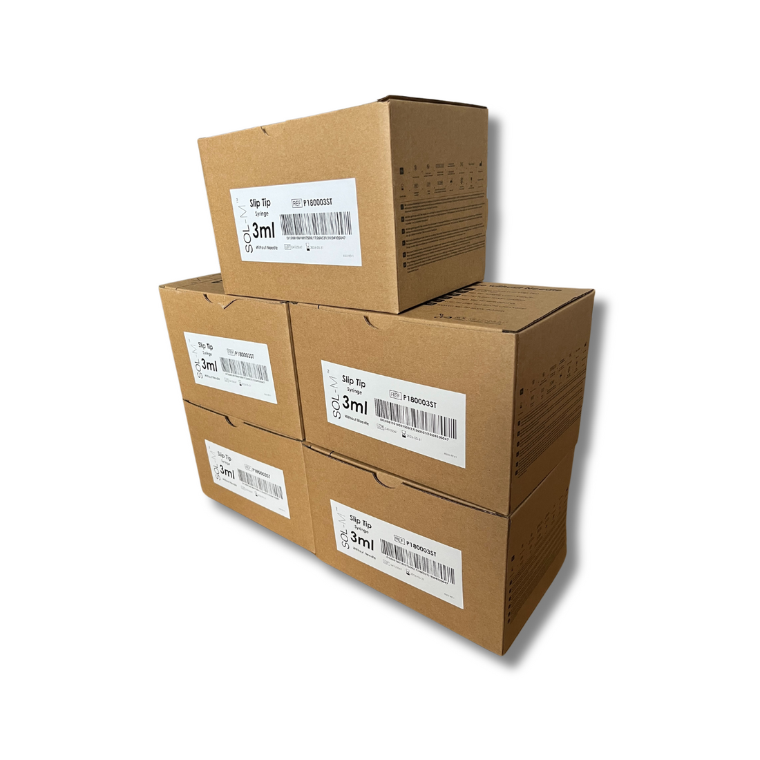 500st Sprutor 3ml 3-komponent- Sol-M – Kanyler.com