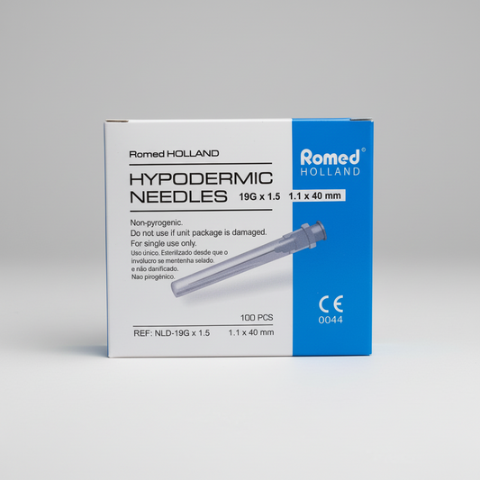 100st Beige kanyl Romed (19G 1,1 × 40mm)