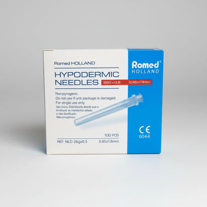 100st Brun kanyl Romed  (26G 0,45 x 13mm)