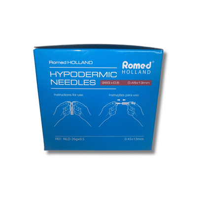 100st Brun kanyl Romed  (26G 0,45 x 13mm)