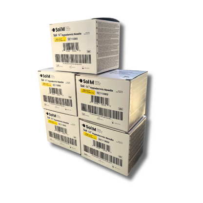 500st Gul kanyl (30G 0,30 x 12,5mm)