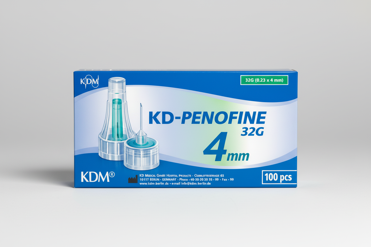 Pennkanyler 32G 4mm sterila 