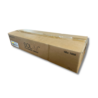 Gul hypodermisk kanyl 30G 0,30 x 12,5 mm – storpack 1000 st