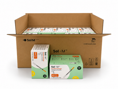 Insulinsprutor 1ml 30G 0,30x8mm – Sol-M