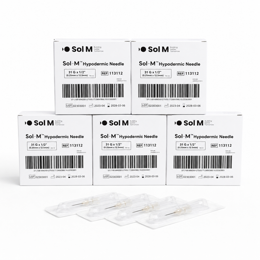 Sol-M kanyler 31G 0,25 x 12,5 mm 500-pack