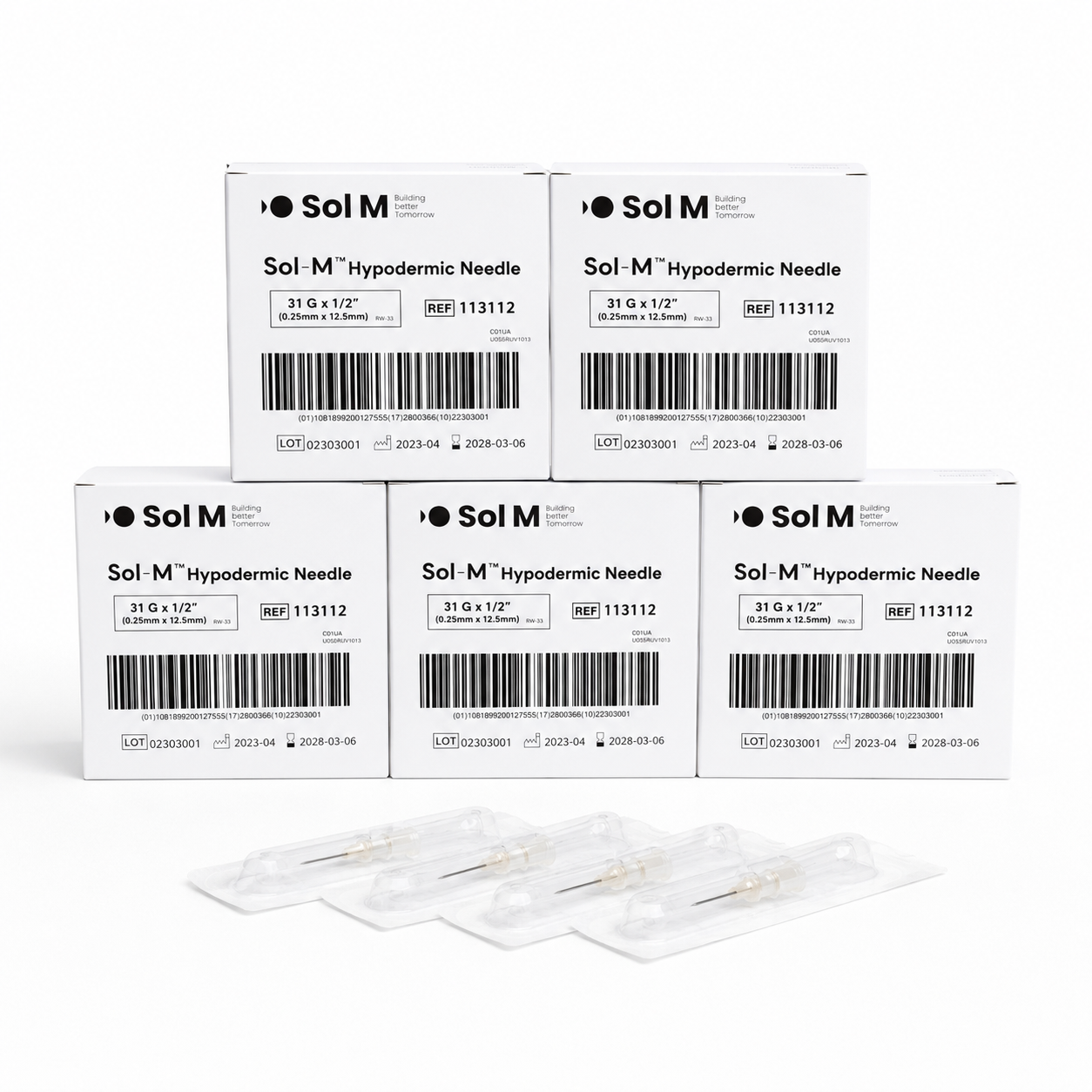 Vita kanyler 31G 0,25 x 12,5 mm – Sol-M