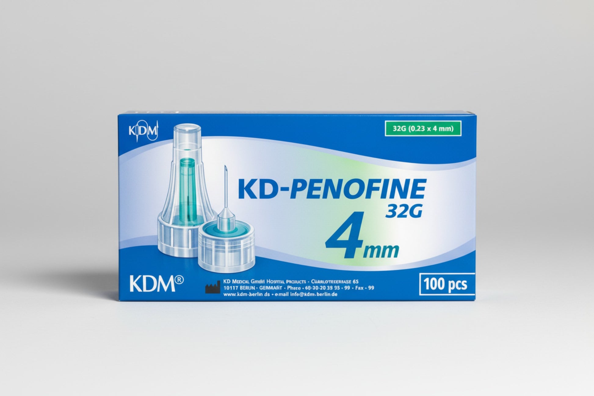 KD Penofine 32G 4mm sterila pennkanyler