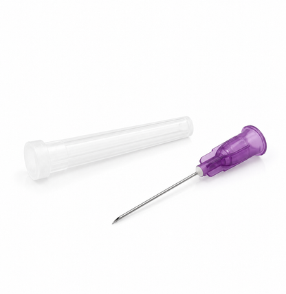 Lila hypodermisk kanyl 24G 0,55x25mm