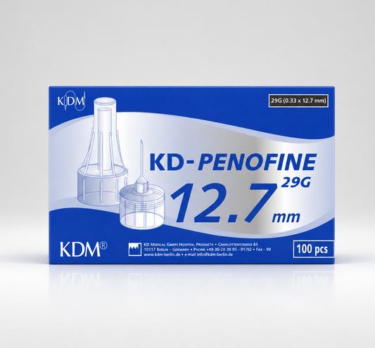 Pennkanyl 29G 0,33 × 12,7 mm svart – KD-Penofine 100-pack