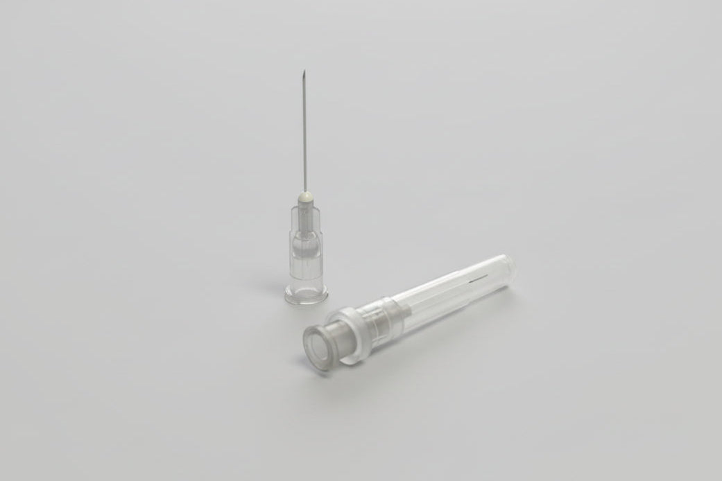 kanyl Romed (27G 0,4 × 20mm) Grå