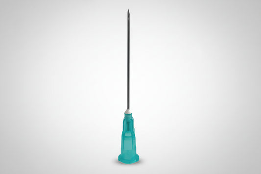 Grön steril engångskanyl 21G 0.8x40 mm