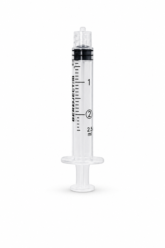 2 ml Luer Lock 3-komponent spruta Beroject från Beromed