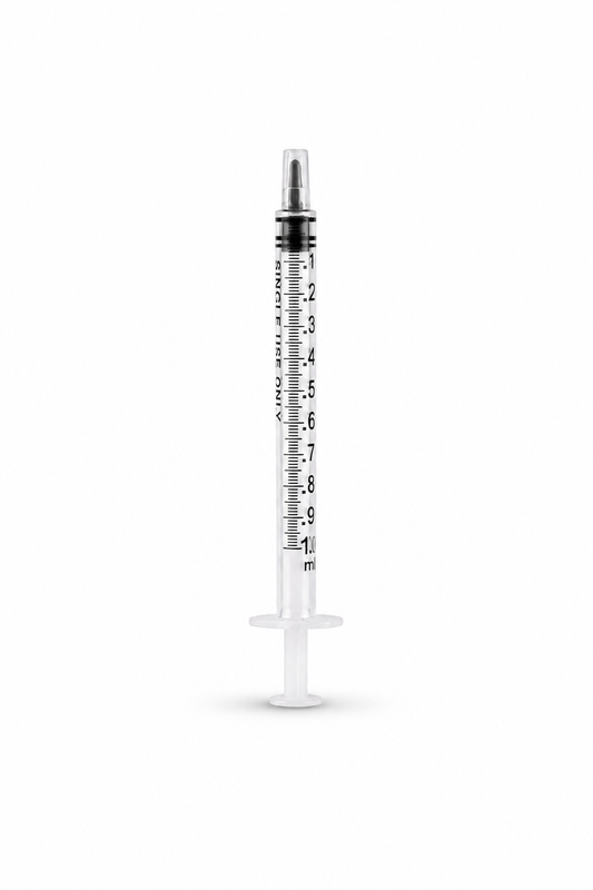 1 ml 3-komponent luer spruta från Sol-M